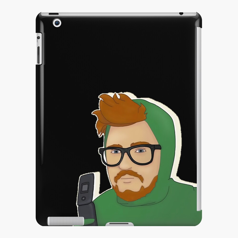 Paymoneywubby Twitter Face Glasses Green Screen With A Flip Phone