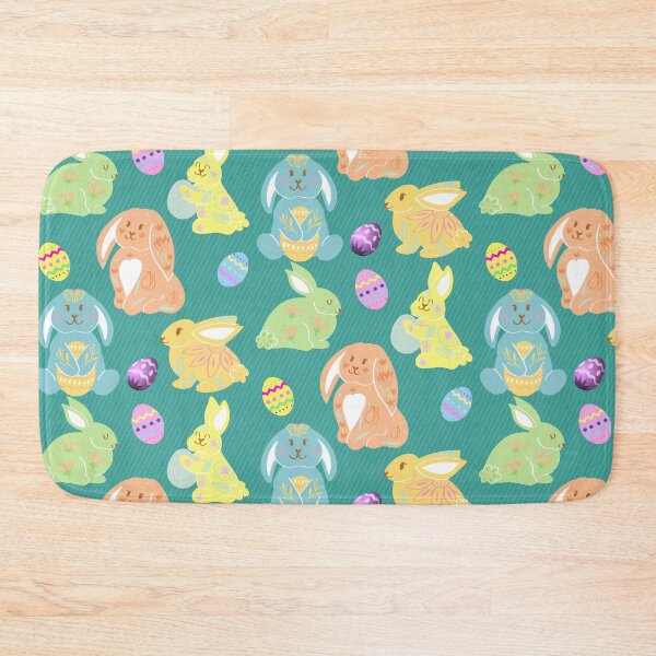Item preview, Cute Easter Bunnies Easter Eggs - Happy Easter Bunnies For Easter Gifts designed and sold by adoredigitals.