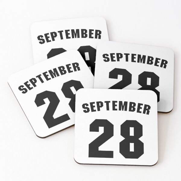 Item preview, Date of birth  28 September  birthday gift sport design designed and sold by Panya-Design.
