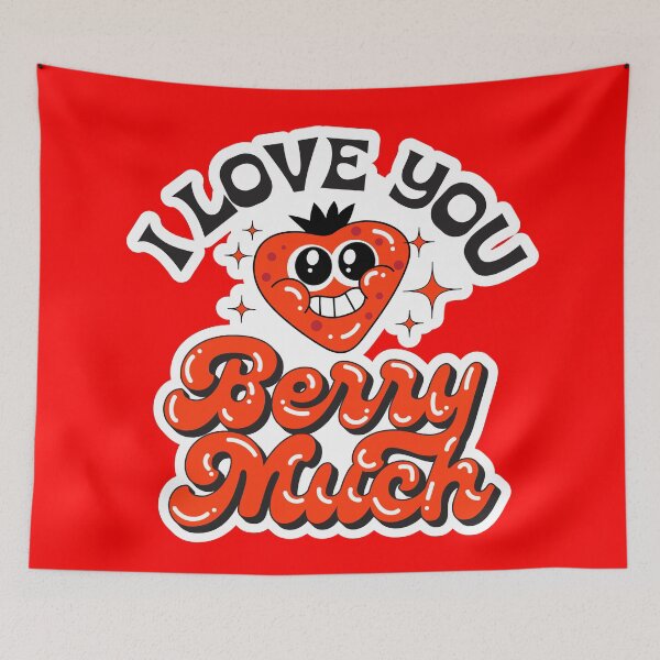 Item preview, I Love You Berry Much - Funny designed and sold by KimoStudio.