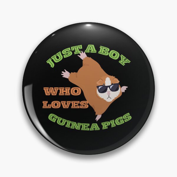 Item preview, Just a boy who loves guinea pigs designed and sold by 1DaisyChainLane.