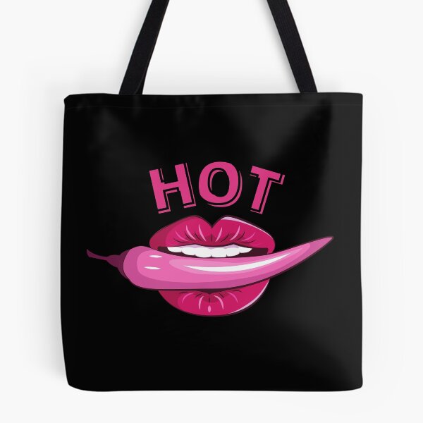 Artikelvorschau, Hot Chili Lolipop Red Lips entworfen und verkauft von RihabPrint.