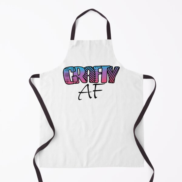 Item preview, Crafty AF with Cool Bold Text designed and sold by AloraDawnEve.