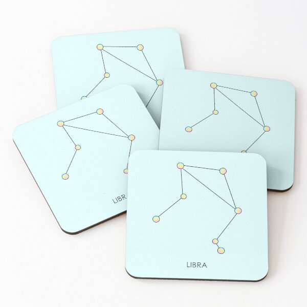 Item preview, Rainbow Libra Zodiac Sign - Constellation designed and sold by PancakeAndLoaf.