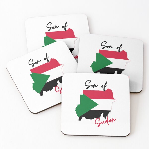 Item preview, Son of Sudan Map Flag designed and sold by NovawayDirect.