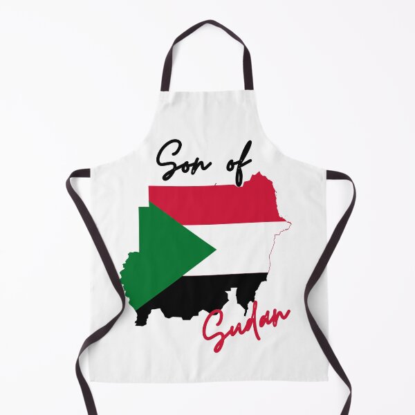 Item preview, Son of Sudan Map Flag designed and sold by NovawayDirect.