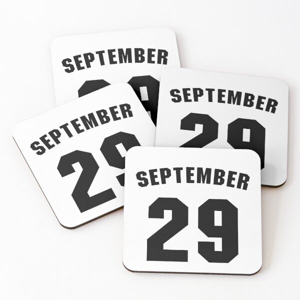 Item preview, Date of birth  29 September  birthday gift sport design designed and sold by Panya-Design.