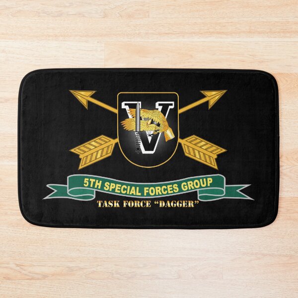 Item preview, Army - 5th Special Forces Group - Flash - TF Dagger w Br - Ribbon X 300 designed and sold by Military Insignia Products.