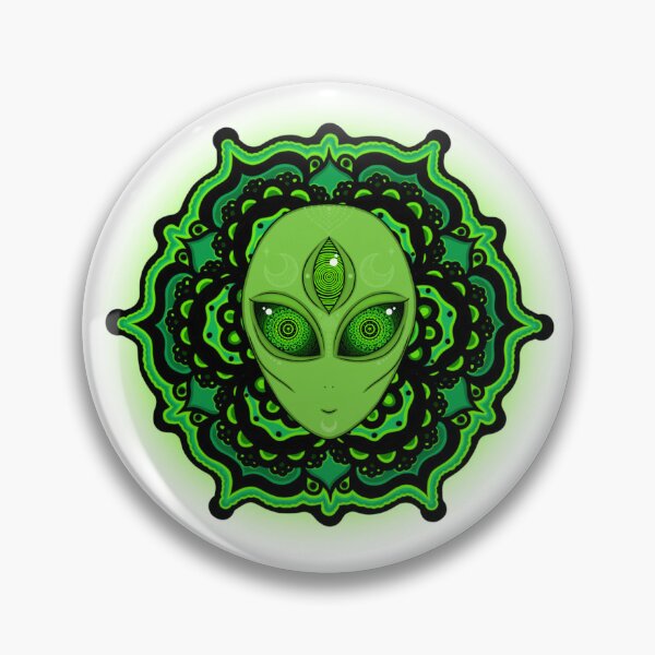 Item preview, Alien Mandala designed and sold by LanaPaintzZ.