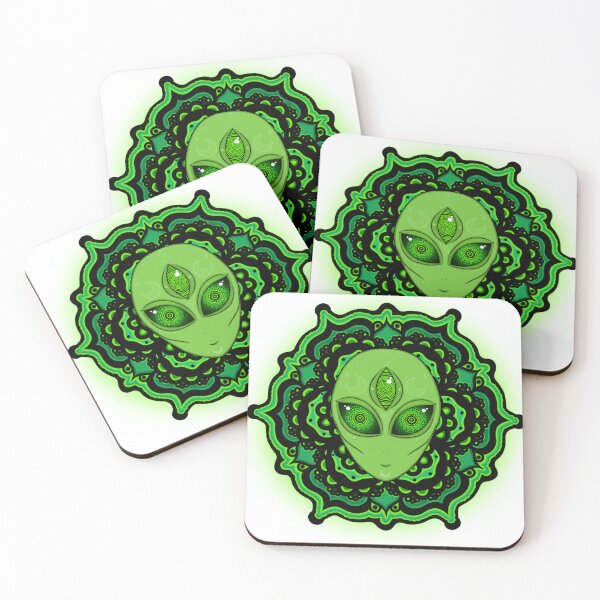 Item preview, Alien Mandala designed and sold by LanaPaintzZ.