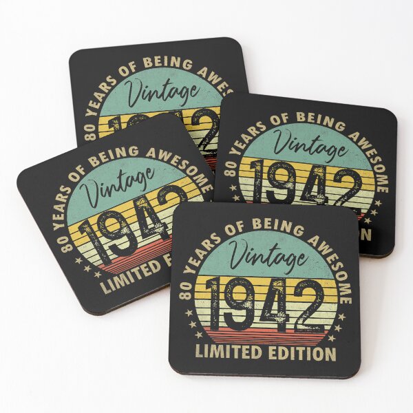 Item preview, 80 Years Of Being Awesome Vintage 1942 Limited Edition 80th Birthday designed and sold by RachaelEliezer.