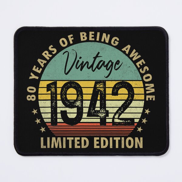 Item preview, 80 Years Of Being Awesome Vintage 1942 Limited Edition 80th Birthday designed and sold by RachaelEliezer.