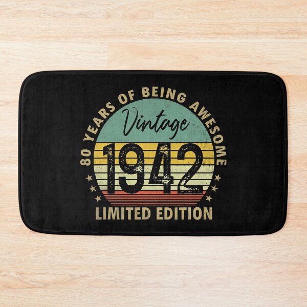 Item preview, 80 Years Of Being Awesome Vintage 1942 Limited Edition 80th Birthday designed and sold by RachaelEliezer.