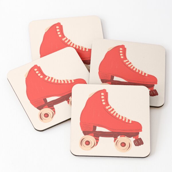 Item preview,  red rollerskate moxi lolly  designed and sold by whatmabeldid.