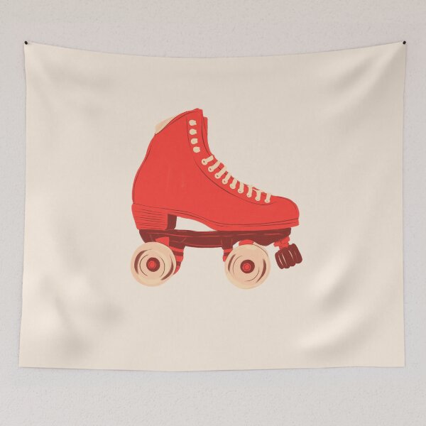 Item preview,  red rollerskate moxi lolly  designed and sold by whatmabeldid.
