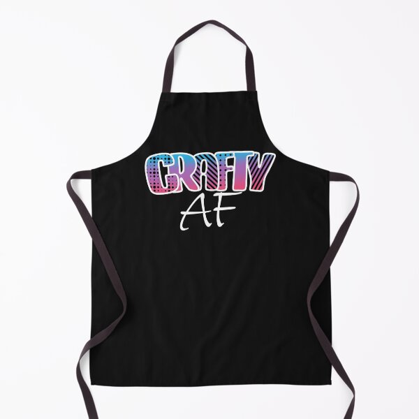 Item preview, Crafty AF with Graffiti Style Text designed and sold by AloraDawnEve.