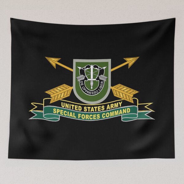 Item preview, Army - US Army Special Forces Command - Flash w Br - Ribbon X 300 designed and sold by Military Insignia Products.