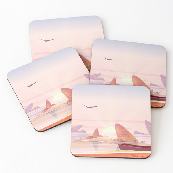 Item preview, Pink Sunset Beach designed and sold by DigitalSantino.