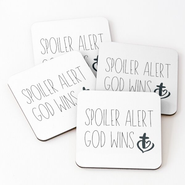 Item preview, SPOILER ALERT GOD WINS designed and sold by successmom.