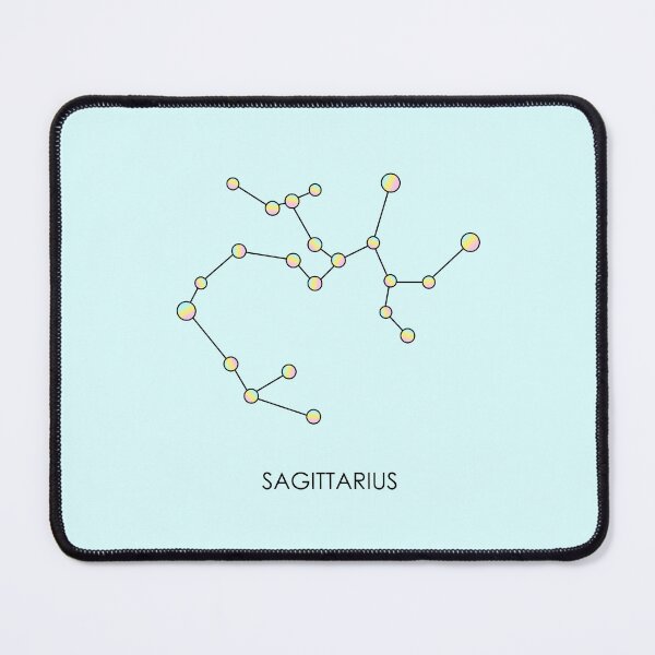 Item preview, Rainbow Sagittarius Zodiac Sign - Constellation designed and sold by PancakeAndLoaf.