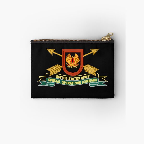 Item preview, Army - US Army Special Operations Command - Sine Pari - Flash w Br - Ribbon X 300 designed and sold by Military Insignia Products.