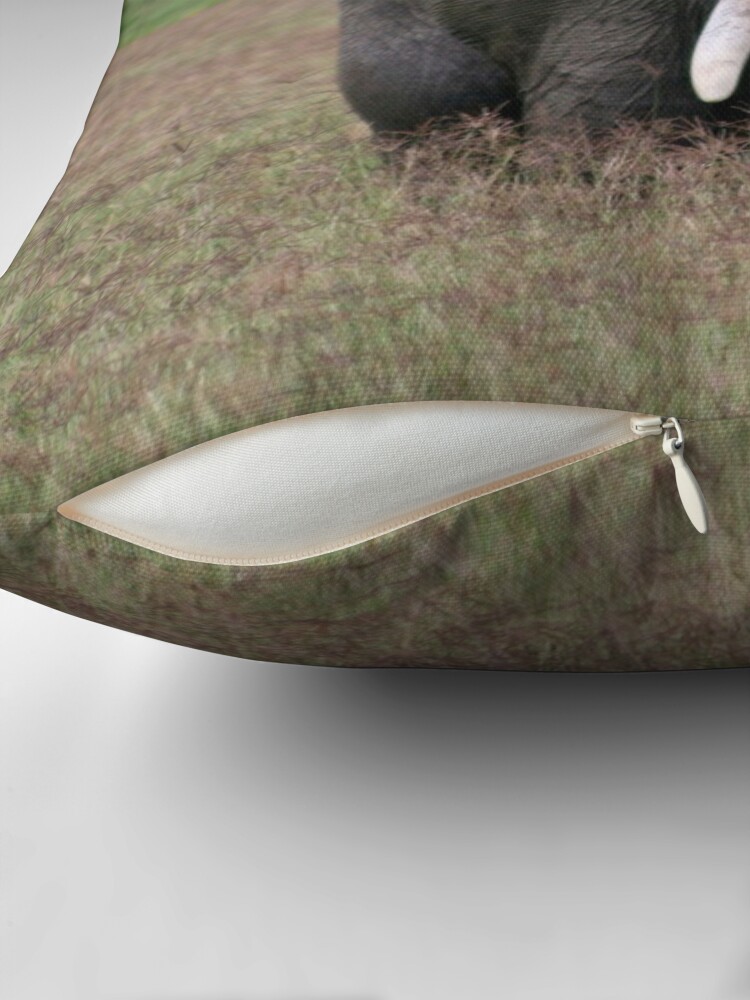Thumbnail 2 of 4, Pillow, Elephant designed and sold by blackmamba5.