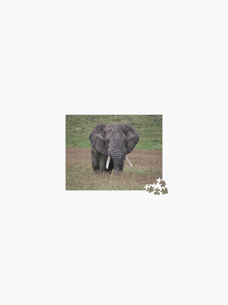 Thumbnail 1 of 2, Jigsaw Puzzle, Elephant designed and sold by blackmamba5.