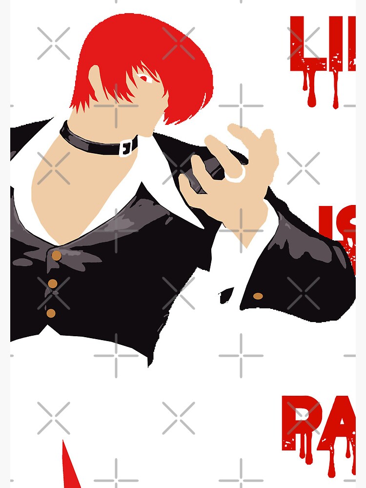 Iori Yagami - KOF - The King Of Fighters Greeting Card for Sale by KOF-Guy