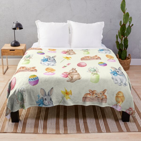 Item preview, Watercolor Spring Easter Rabbit Pack designed and sold by DaisyPaints.