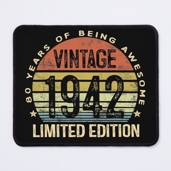 Item preview, 80 Years Of Being Awesome Vintage 1942 Limited Edition 80th Birthday designed and sold by RachaelEliezer.