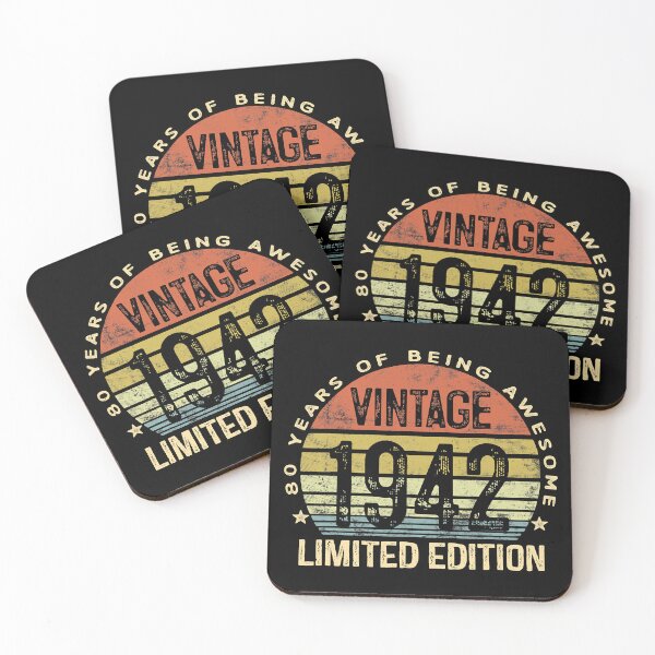 Item preview, 80 Years Of Being Awesome Vintage 1942 Limited Edition 80th Birthday designed and sold by RachaelEliezer.