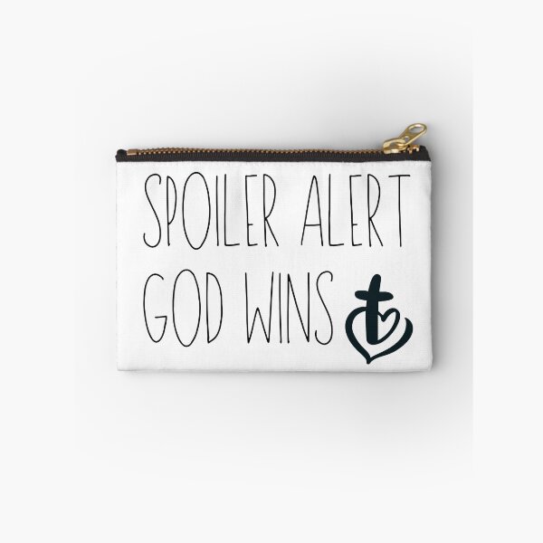 Item preview, SPOILER ALERT GOD WINS designed and sold by successmom.