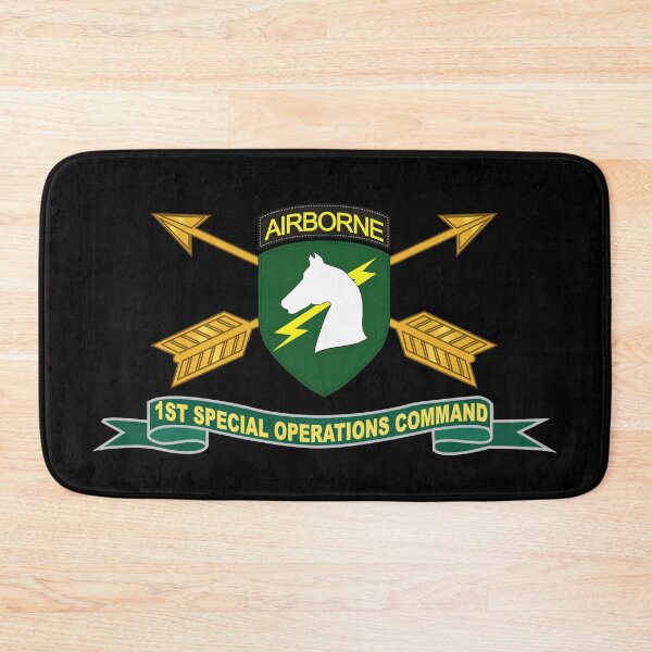 Item preview, Army -1st Special Operations Command (SOCOM) - SSI w Br - Ribbon X 300 designed and sold by Military Insignia Products.