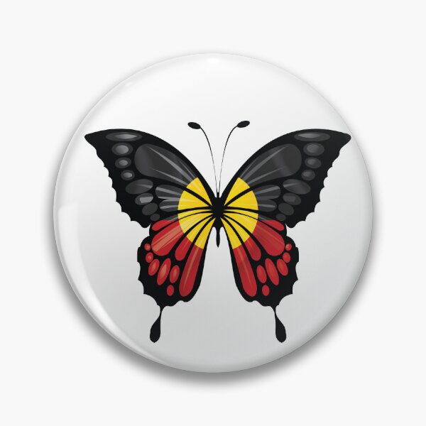 Item preview, Aborigin Butterfly Papilio Flag  designed and sold by RahallusNtx.