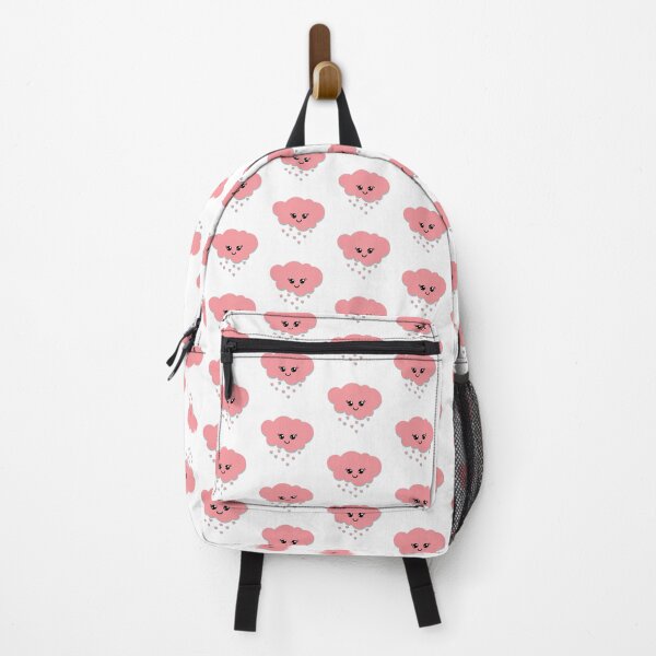 Item preview, Happy Cloud // Coral with hearts  designed and sold by Adidit.
