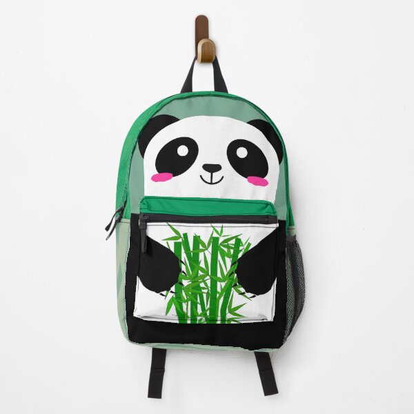 Item preview, Happy Panda Eating Bamboo designed and sold by Cawaiico.