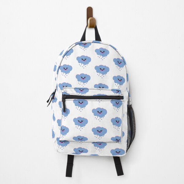 Item preview, Happy Cloud // Blue with hearts  designed and sold by Adidit.