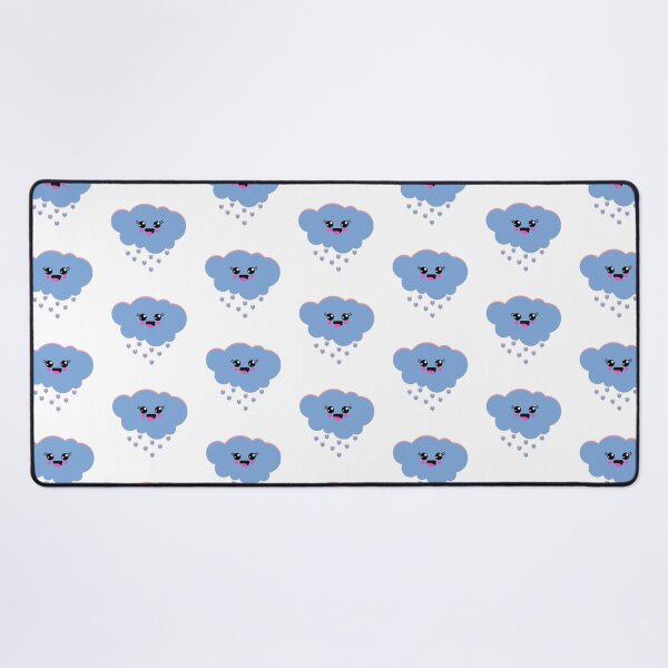 Item preview, Happy Cloud // Blue with hearts designed and sold by Adidit.