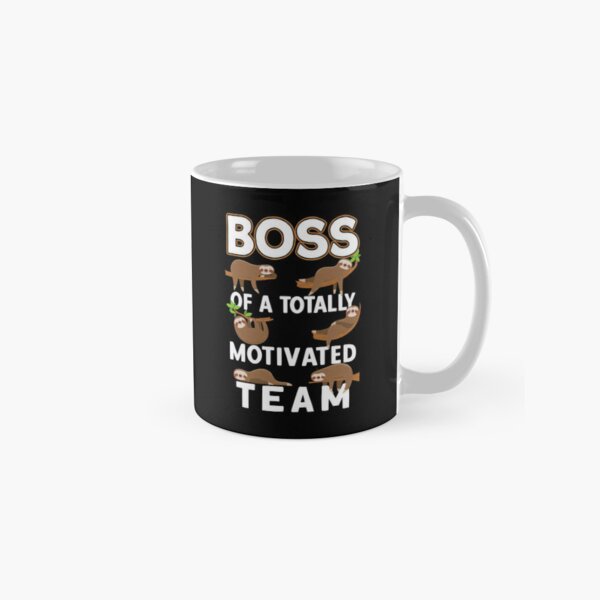 World's Okayest Boss Mug - Crazy Dog T-Shirts