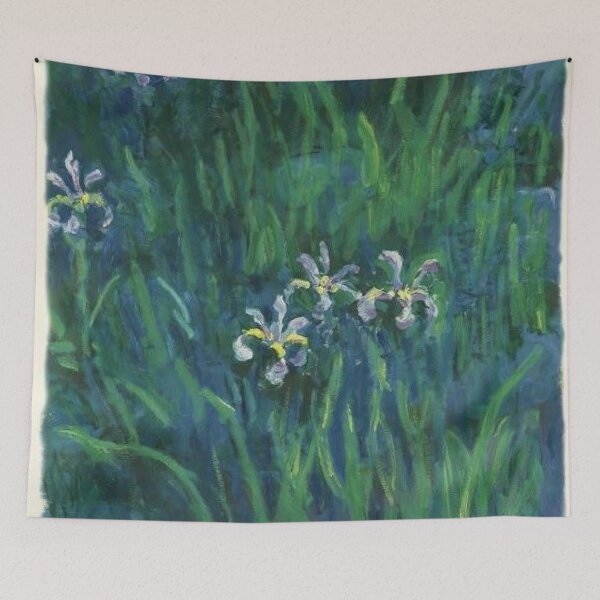 Item preview, Monet Lilies Exhibition Poster designed and sold by Freshfroot.