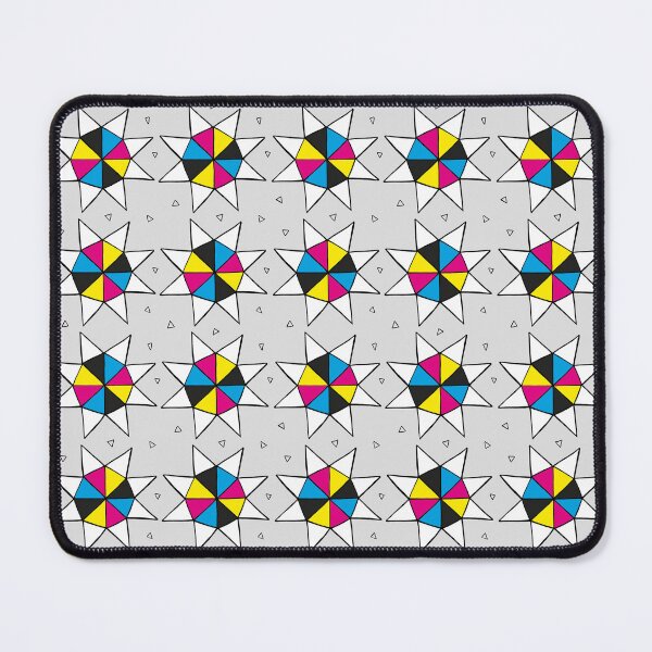 Item preview, Geodesic Stars // CMYK Light designed and sold by The Wellington Boot.