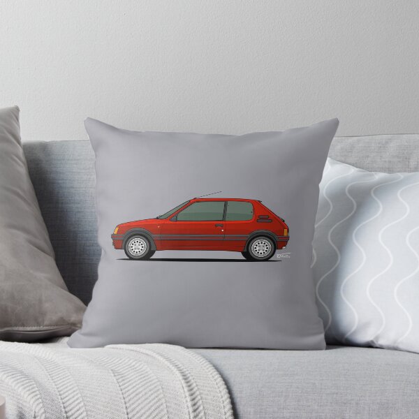 Item preview, Pug 205GTi 1.6 Graphic Illustration - Red designed and sold by RJWautographics.