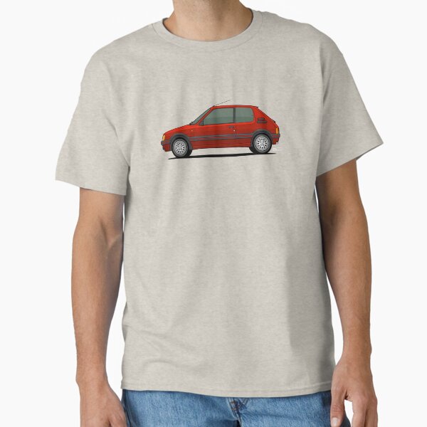 Item preview, Pug 205GTi 1.6 Graphic Illustration - Red designed and sold by RJWautographics.