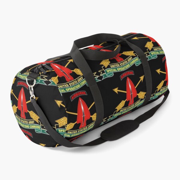 Item preview, Army - US Army Special Operations Command - Sine Pari - SSI w Br - Ribbon X 300 designed and sold by Military Insignia Products.