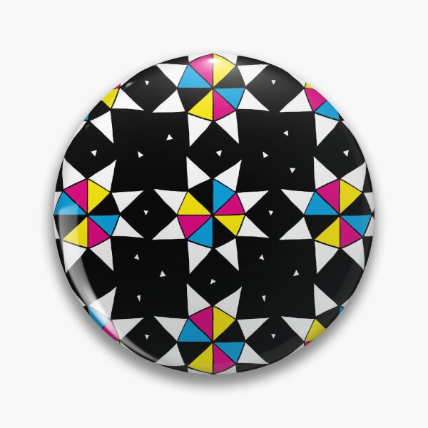 Item preview, Geodesic Stars // CMYK Dark designed and sold by The Wellington Boot.