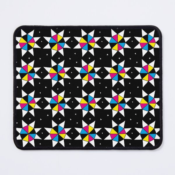 Item preview, Geodesic Stars // CMYK Dark designed and sold by The Wellington Boot.
