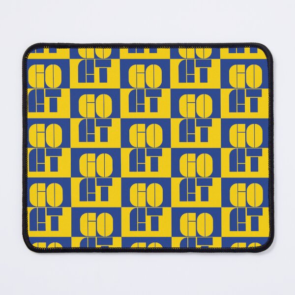 Item preview, LA Blue & Gold G.O.A.T. Greatest of All Time | Football Championships BIG BLOCK design designed and sold by Maren Frances.