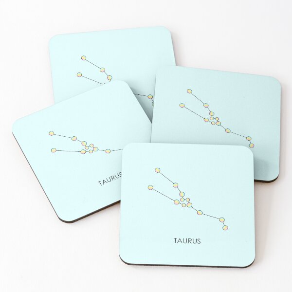 Item preview, Rainbow Taurus Zodiac Sign - Constellation designed and sold by PancakeAndLoaf.
