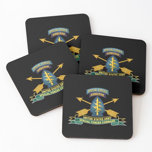 Item preview, Army - US Army Special Forces Command - SSI w Br - Ribbon X 300 designed and sold by Military Insignia Products.