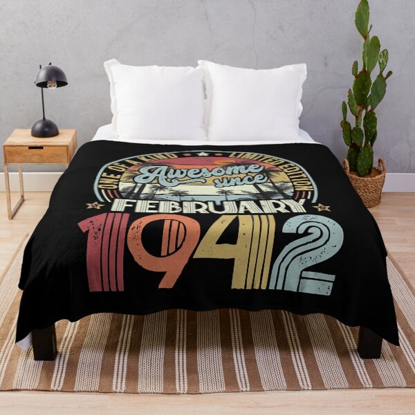 Item preview, One Of A Kind Limited Edition Awesome Since Febuary 1942 80th Birthday February 1942 designed and sold by RachaelEliezer.